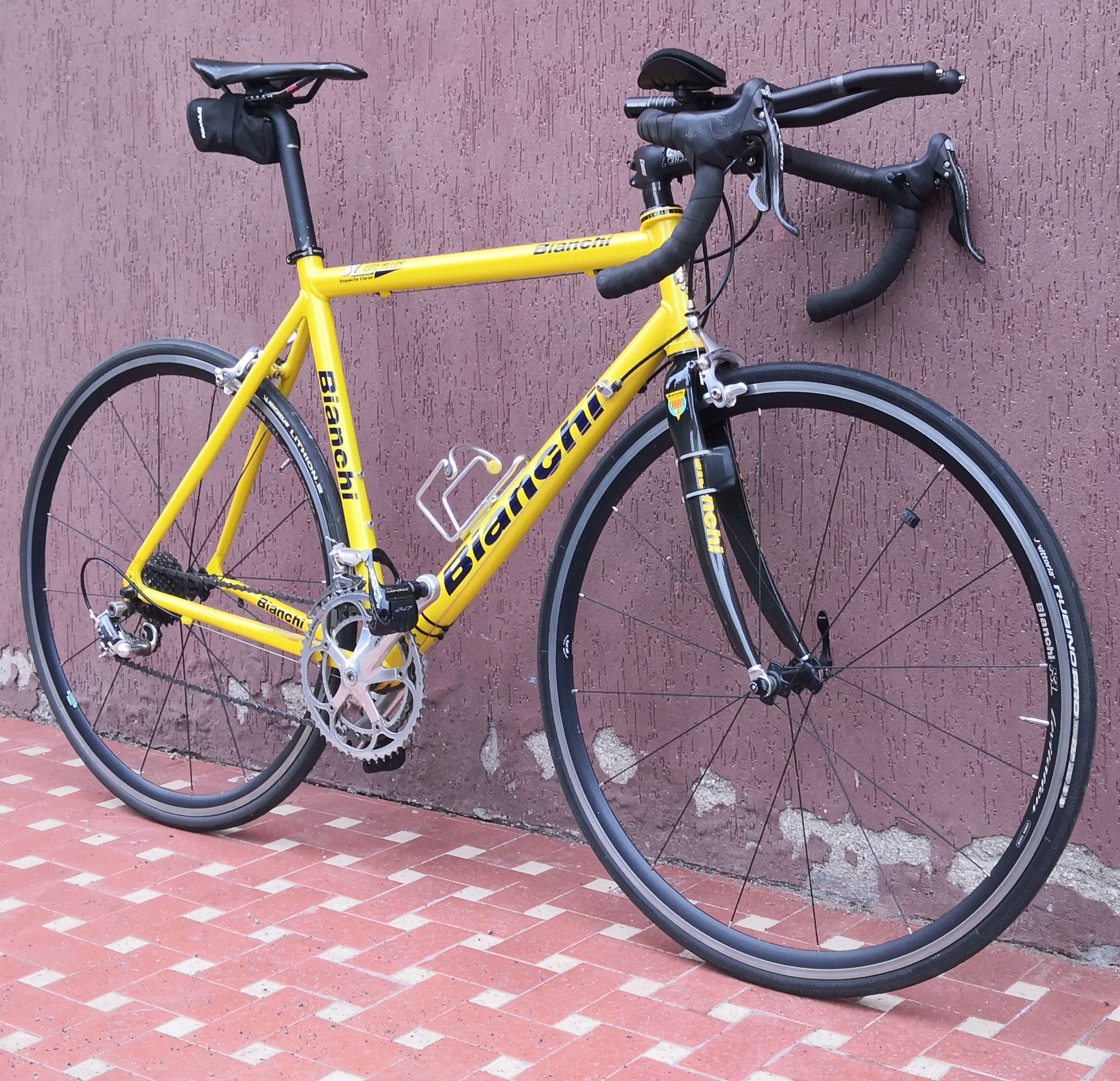 Bianchi Road Bike Bianchi Gold Race 600 Racing Bike Bianchi Gold