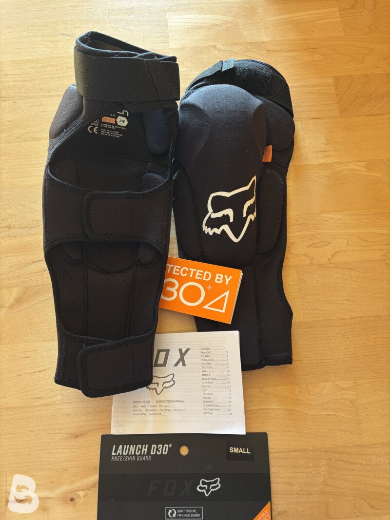 Fox Racing FOX Knie/ Schienbein Protektor Launch D3O black S