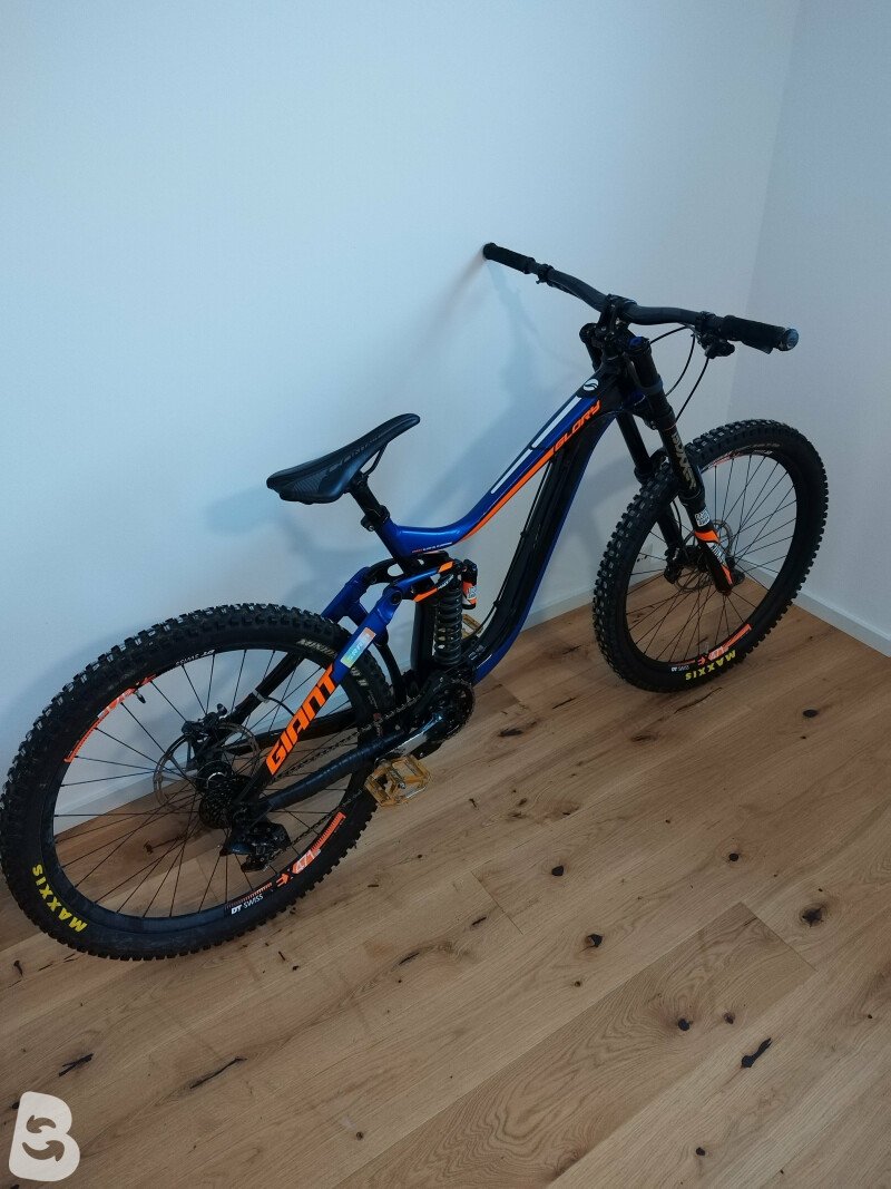 Giant glory 1 2017 store full suspension mountain bike blue