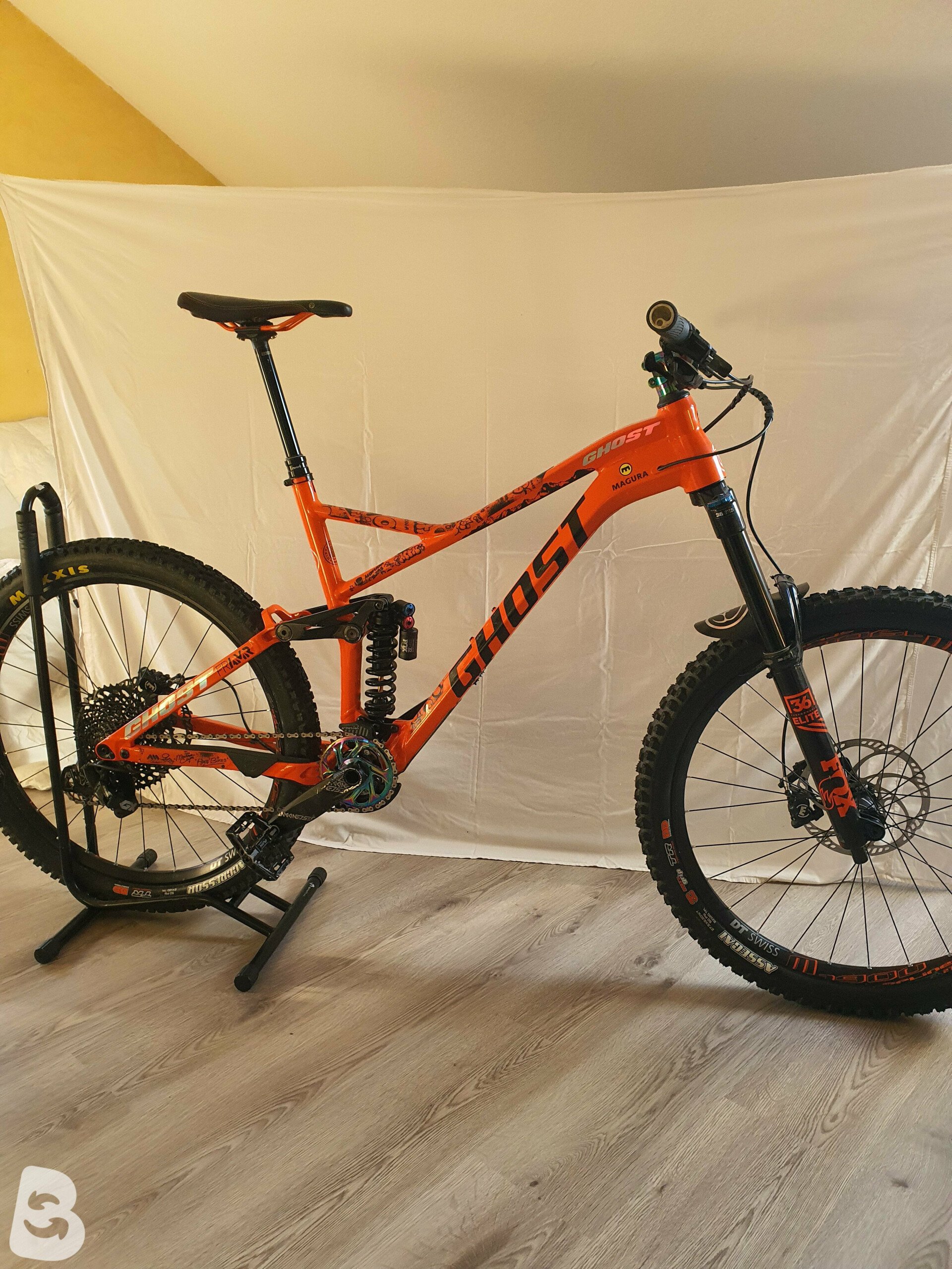 Ghost Tobi Bike Ghost Fire Road Rage Top