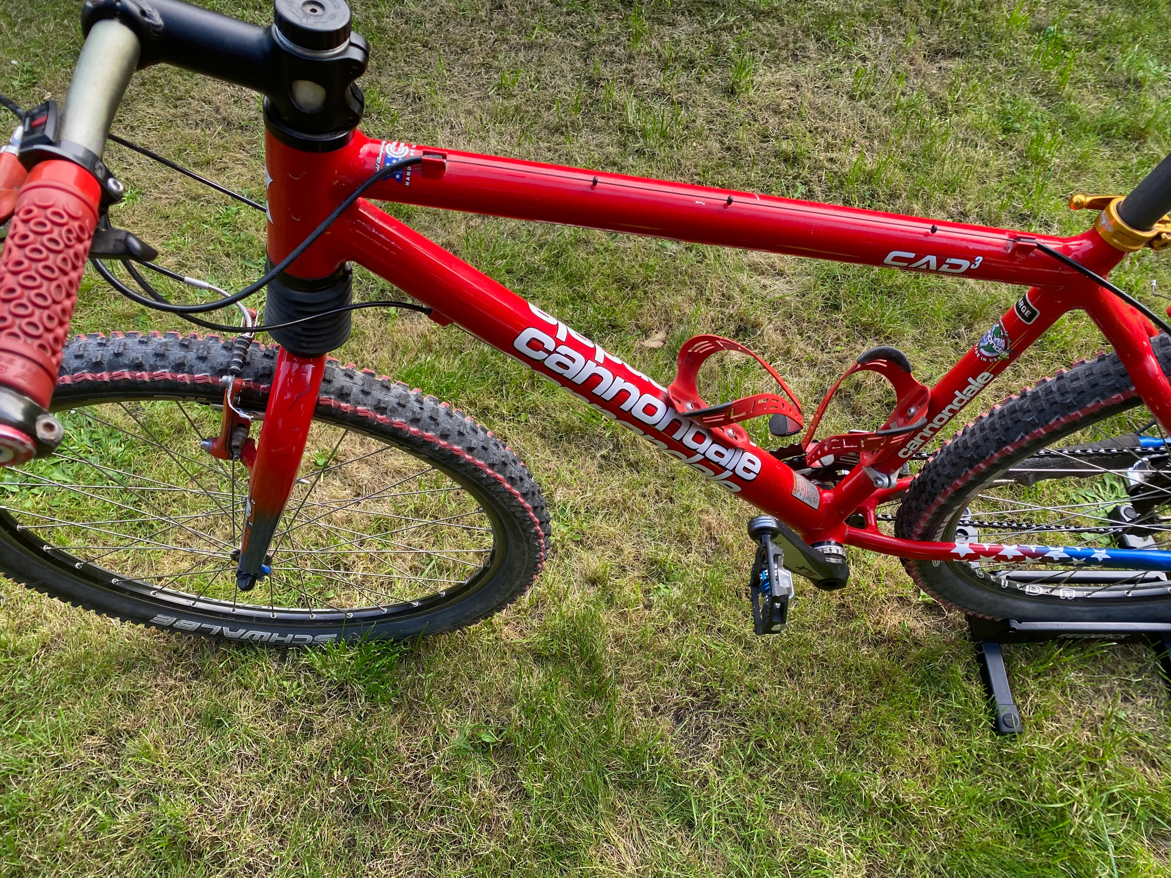 【美品希少】Viper Red Cannondale F800 Lefty Cannondale Cad3 F800 USA Limited Edition 1998 used