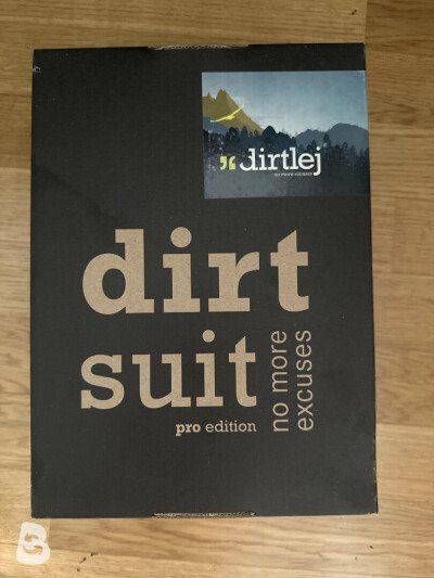 Dirtlej Dirt suite pro edition Black azure line xs