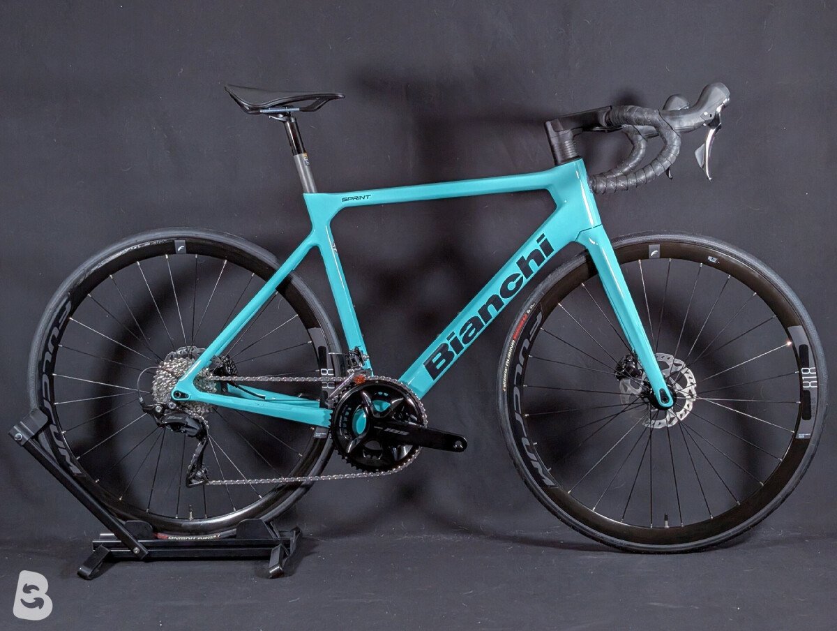 Bianchi - ★うー★ Bianchi SPRINT Disc 2021 2021 Bianchi Sprint Disc Ultegra CK16/GlsBlk 59 (New Other