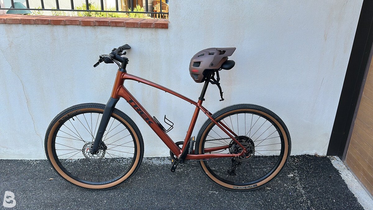 Bike Trek Dual Sport Hybrid Trek DS Hybrid Bike 2018 Blue/White