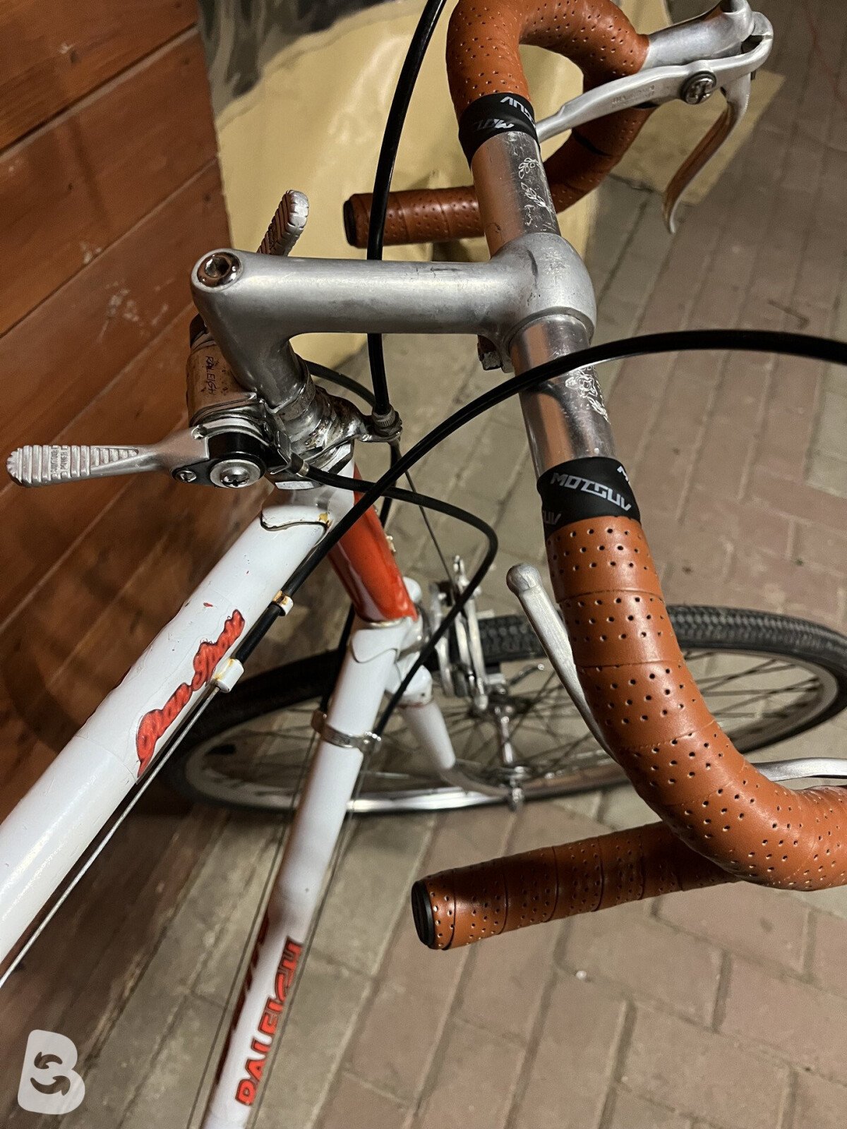 Garde chaîne sport Raleigh vintage années 60, noir, Raleigh Sprite, 55