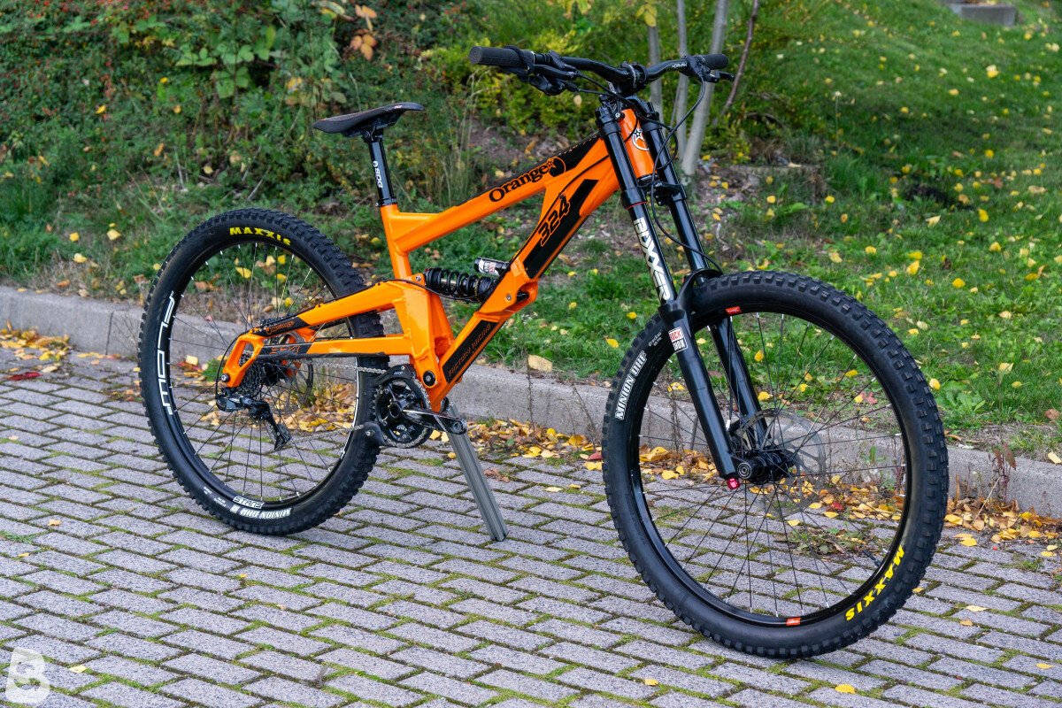 Orange best sale downhill bikes