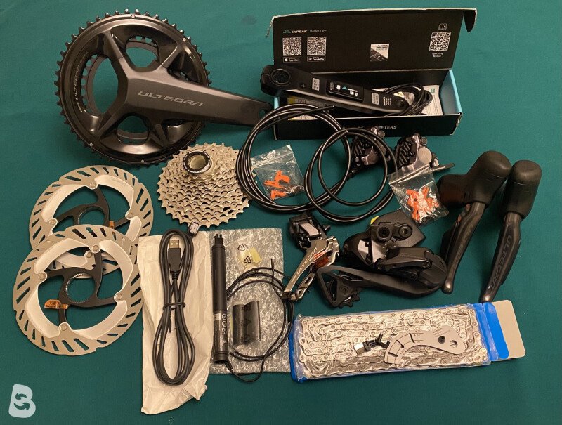 Shimano Ultegra di2 12 power meter used