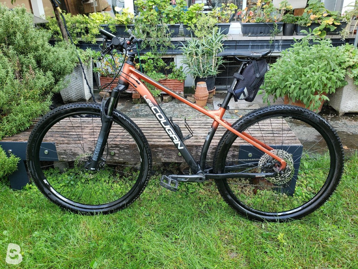 Cadre VTT Lee Cougan Rebel Alu Rouge 51 Cm 29 Pouces Disque - Neuf (2103g)
