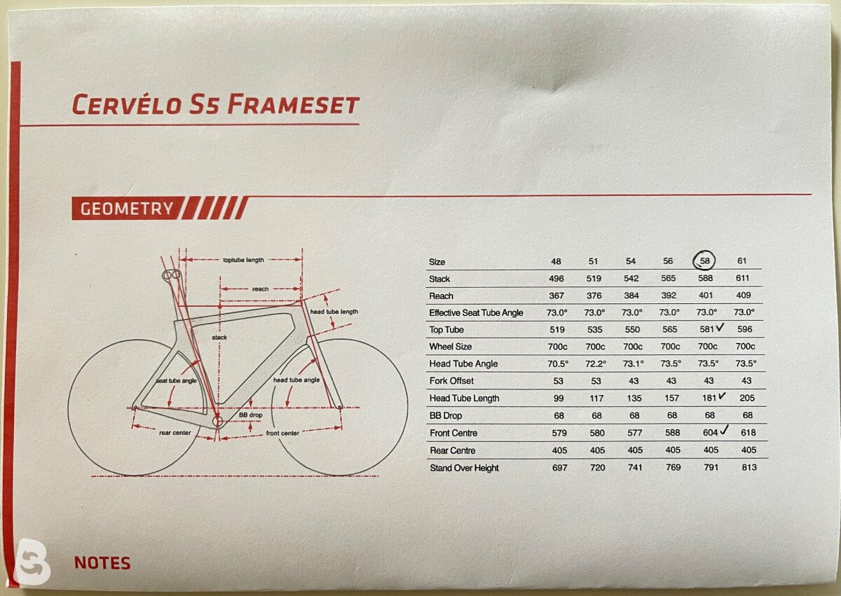 Cervelo S5 Ultegra 2017 used