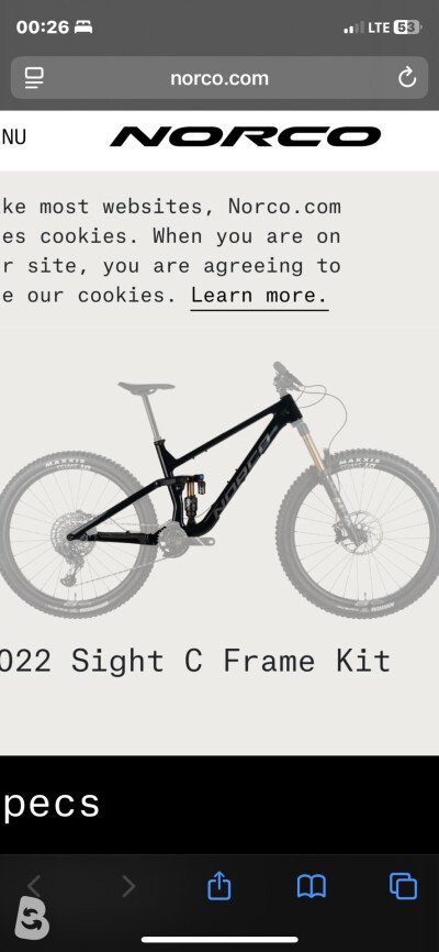 Norco Sight C Rahmen 2022