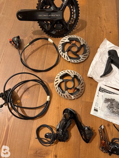 Shimano Dura Ace R9270 Di2 Disc + Powermeter 4iii precision 3+