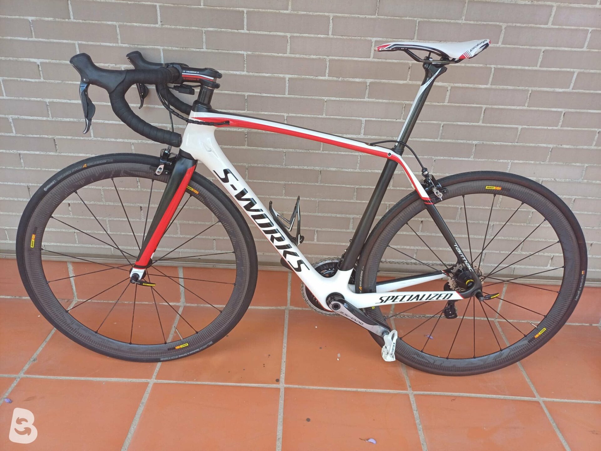 得価定番SPECIALIZED S-WORKS スペシャライズド VENGE 2015年 ULTEGRA 6800/DURA-ACE 9001 FFWD F4R サイズ52 2×11s □ 65D11-1 520mm～