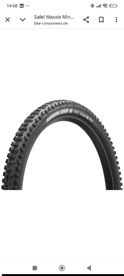 Maxxis Minion DHR2 29x2,5 Exo+ Maxx Terra NEU