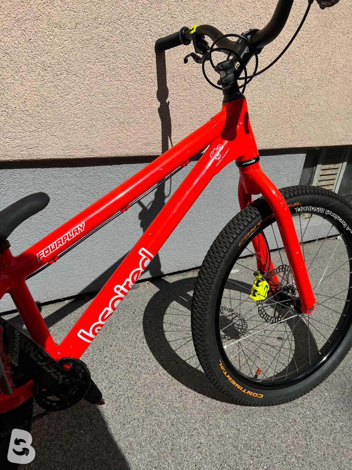 Inspired fourplay shop trials bike