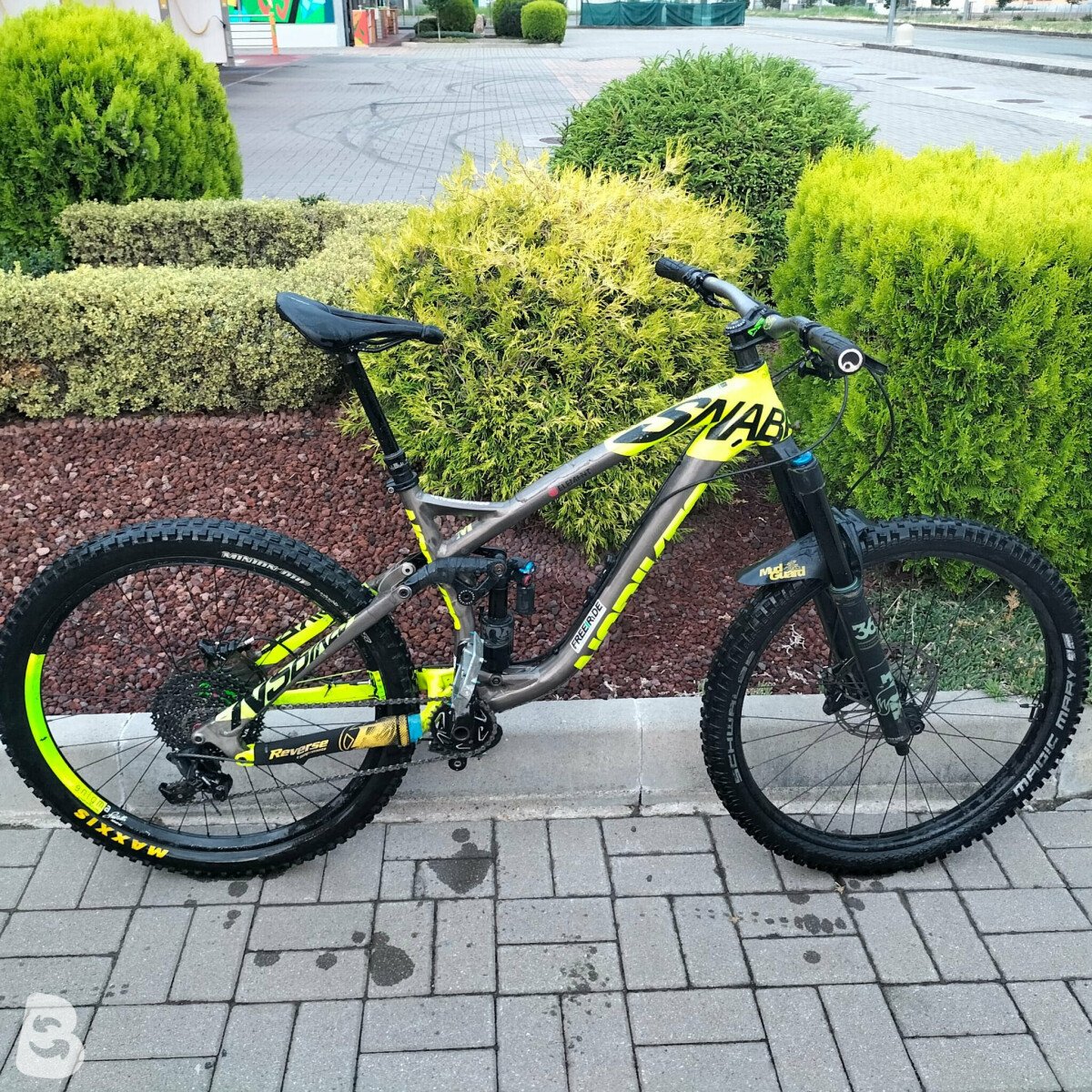 Ns full suspension cheap bike