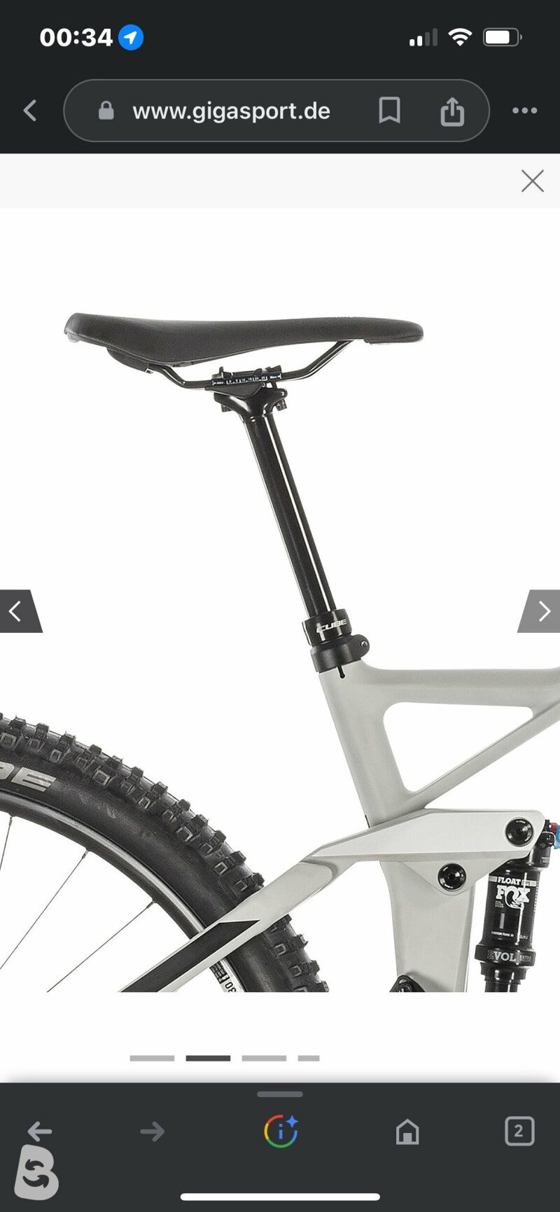 Cube stereo 140 hpc race 2019 used