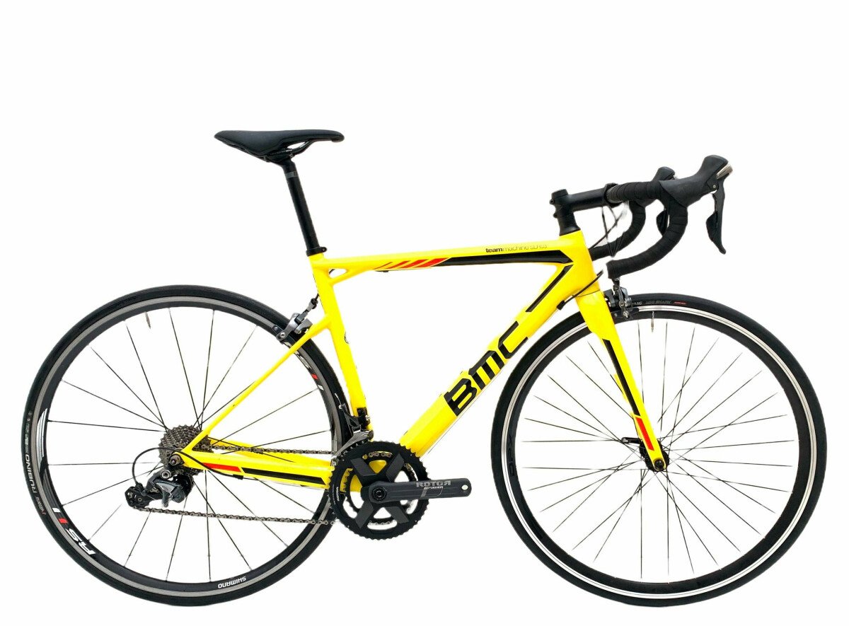 Yellow bmc road online bike