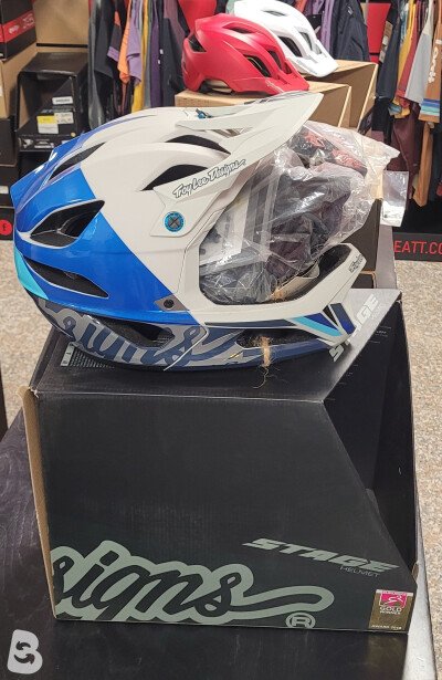 Troy Lee Designs Casco A3 Mips, Pump for Peace Rosso MD/LG