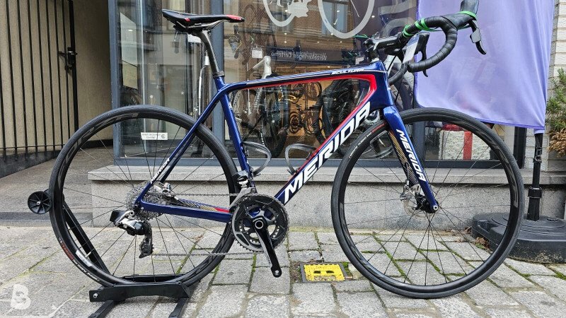 Merida scultura bahrain edition disc sram red axs 2019 used