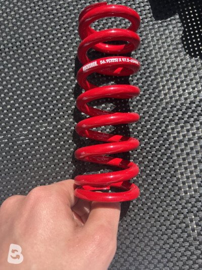 Rock Shox Vivid coil Feder metallic rot