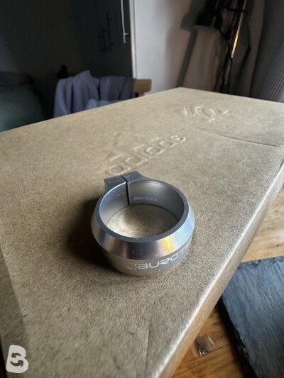 Burgtec Silver seat clamp 36.4