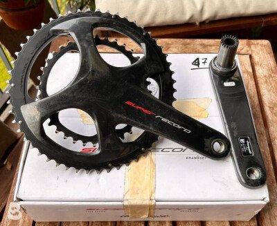 Campagnolo Guarnitura SuperRecord 12v Carbon 53/36