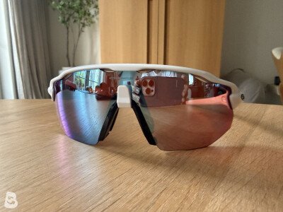 Oakley Radar EV Path (Polished White - Prizm Snow Sapphire Iridium)