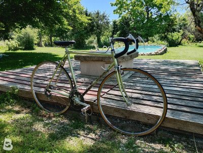 Motobecane 1978 C5 Columbus Frame, Huret Titanium Groupset