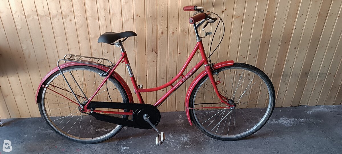 bianchi bicycle red - Classic Road Bike mudguard and bag mounts Bianchi regina 1992 used