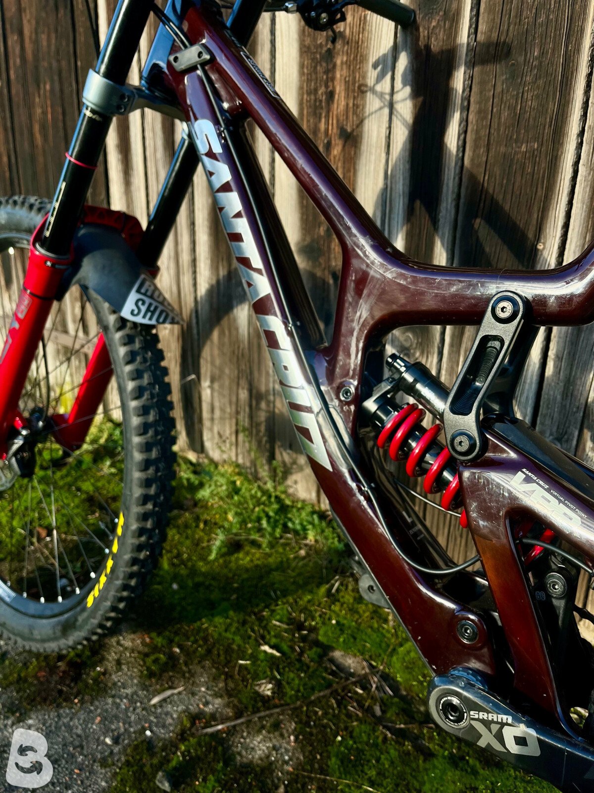 Santa cruz v10 cheap oxblood