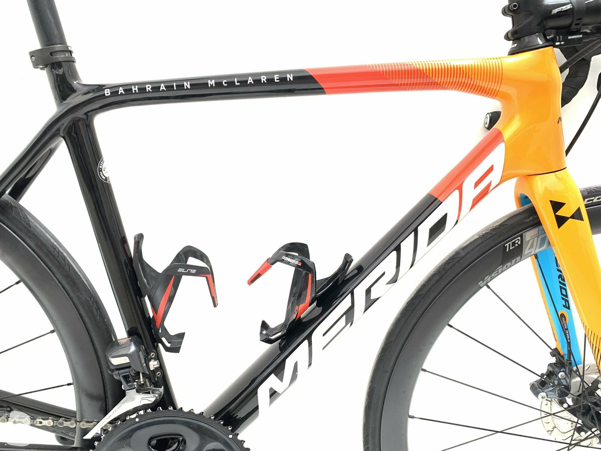 Merida Scultura Bahrain Mclaren Carbon Di2 11V used