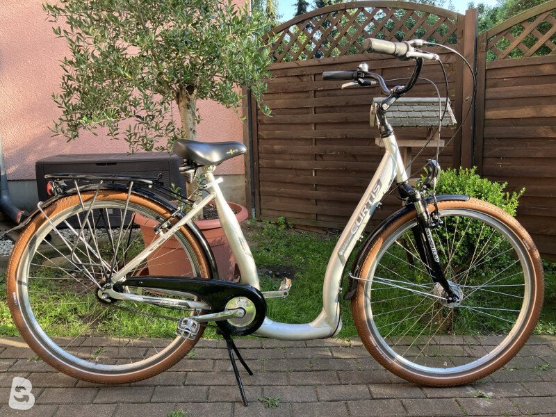 28 zoll damen fahrrad Altec Omega Aluminium Cityrad grün 7 Gang Shimano Nexus hydr. disc Refurbished, Kreidler 1286 City PLU_81097 Color:Iguana