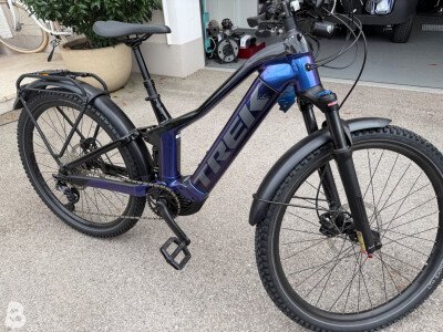Trek Powerfly FS 4 Equipped Purple Flip/ Black - Rahmengröße : 39cm / 15,5" 2021
