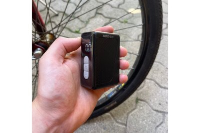 AirgoBike Mini Pompa Elettrica Bici MTB Corsa Auto Moto 120PSI Display LCD USB-C Tascabile 2026
