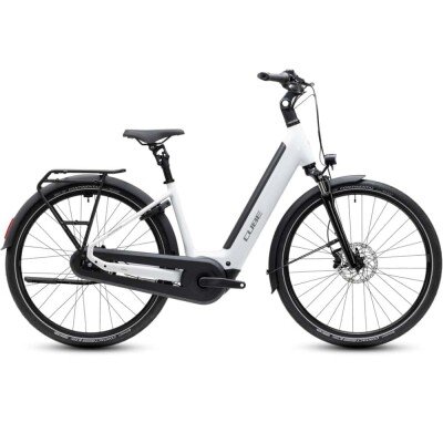 Cube Supreme RT Hybrid Comfort EX 600 metallicwhite´n´reflex Easy Entry 2027