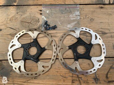 2x Shimano SM-RT86 Ice-Tech Bremsscheiben mit 6-Loch-Aufnahme Shimano