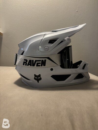 Fox Racing Rampage white 2026