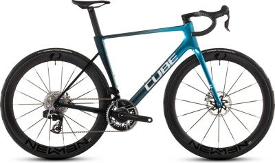 Cube Litening AIR C:68X SLX chromeblue´n´liquidblue 2026