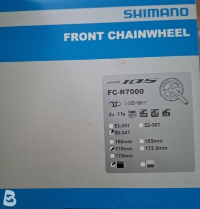 Shimano R7000 105 34/50 170mm