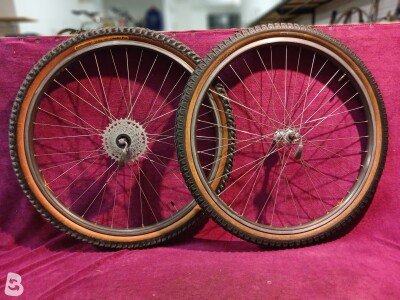 cerchi NISI 36 fori e mozzi Campagnolo Euclid mtb