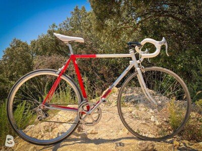 Peugeot Vélo route vintage / Vintage Road Bike – Taille L – Simplex – Cadre acier 1980