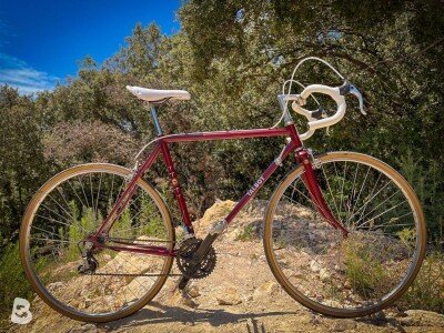 Talbot Vélo route vintage / Vintage Road Bike – Taille M – Simplex – Cadre acier 1980