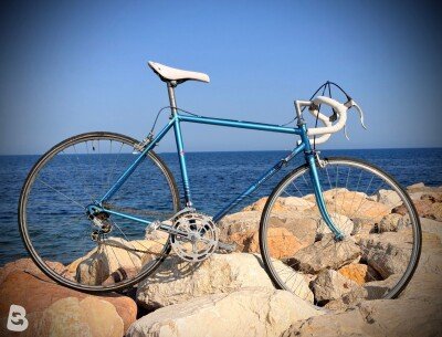Motobecane Vélo route vintage / Vintage Road Bike – Taille M – Huret – Cadre acier 1980
