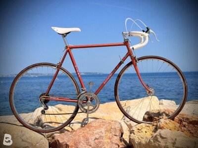 Peugeot Vélo route vintage / Vintage Road Bike – Taille L – Huret – Cadre acier 1980