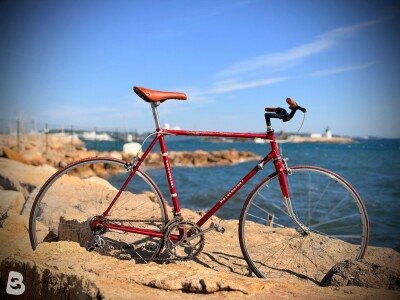 Motobecane Vélo route vintage / Vintage Road Bike – Taille L – Campagnolo – Cadre acier 1980