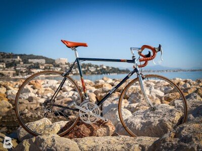 MBK Vélo route vintage / Vintage Road Bike – Taille L – Huret – Cadre acier 1980