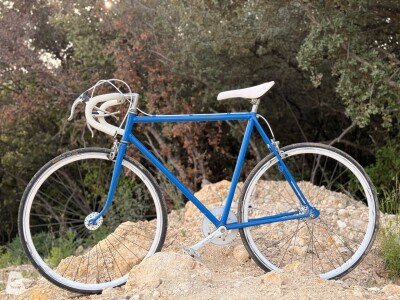 Peugeot Single Speed / Fixie vintage – Taille L – Cadre acier 1980