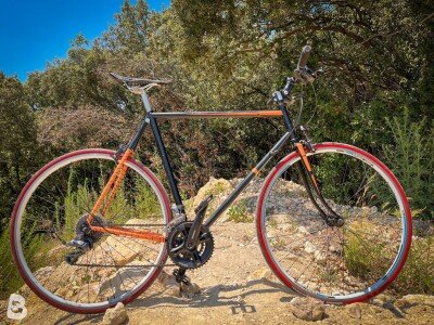 Peugeot Vélo route vintage / Vintage Road Bike – Taille XL – Shimano Claris – Cadre acier 2000