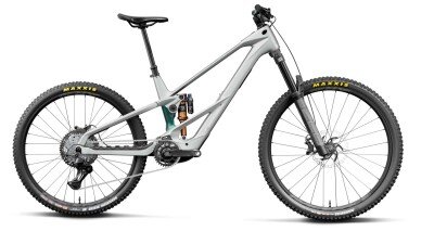 Orbea Wild LT M20 Mullet smooth silver / escape green carbon view 2027