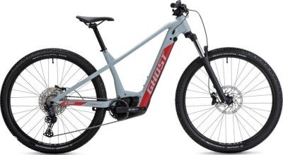 Ghost E-Teru B Advanced light grey/marzocchi red/black - matt S